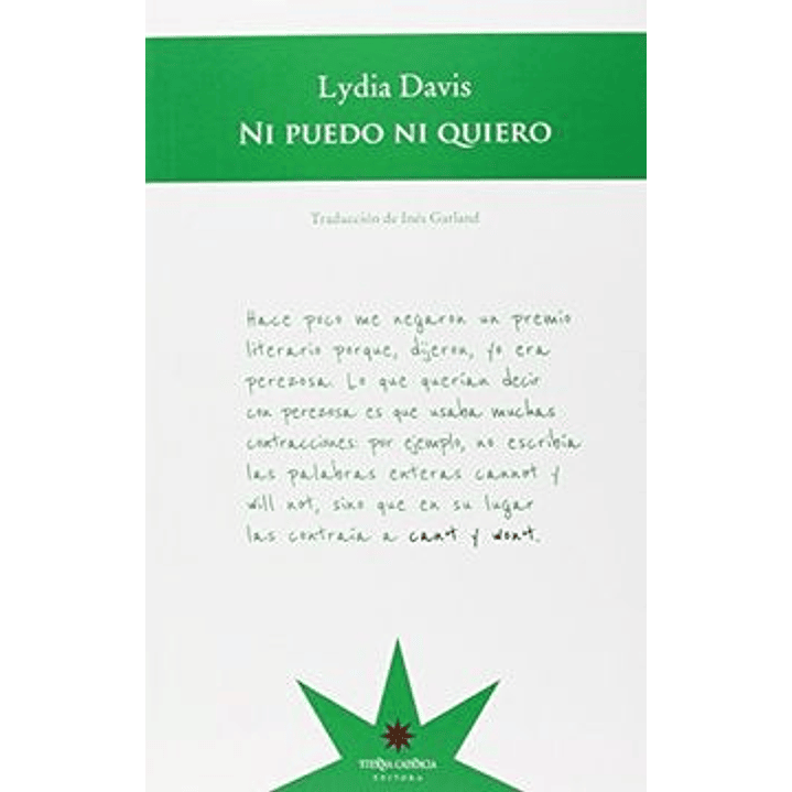 Ni Puedo Ni Quiero - Davis, Lydia 1