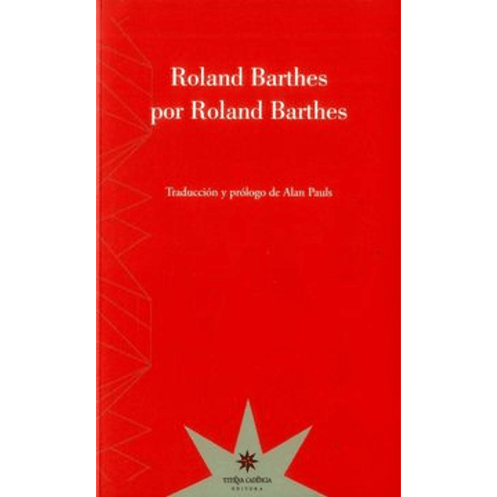 Roland Barthes Por Roland Barthes - Barthes, Roland 1