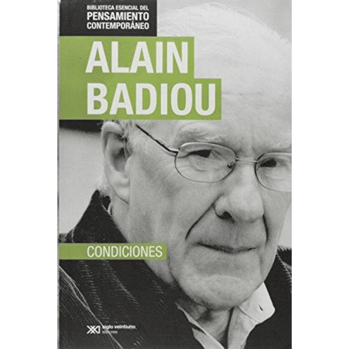Condiciones - Badiou, Alain 1