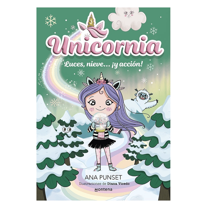 Unicornia 14. Luces, Nieve…¡y Accion! (Unicornia #14) - Punset, Ana 1