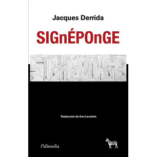 Signeponge - Derrida, Jacques