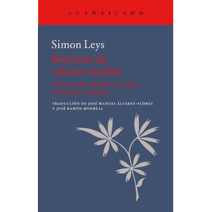 Breviario De Saberes Inutiles - Leys, Simon
