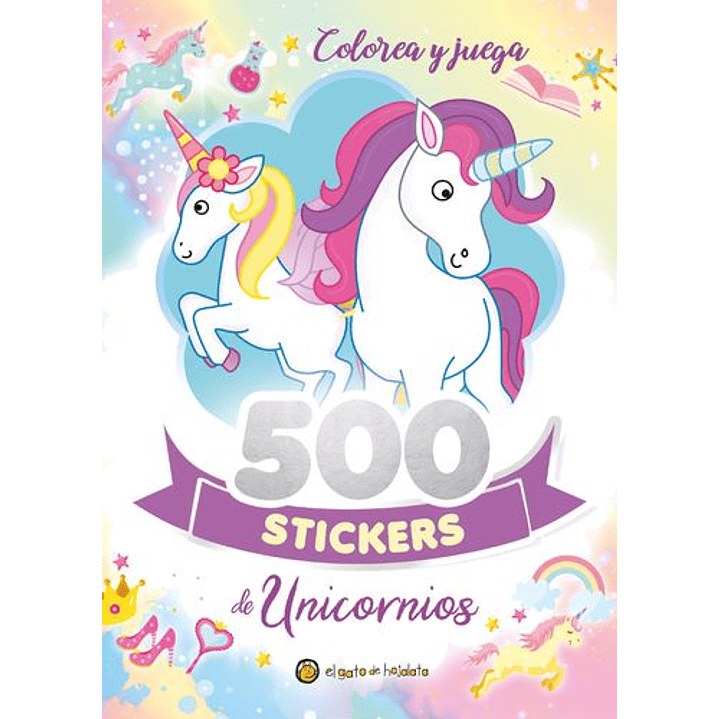 500 Stickers De Unicornios	 - Sin Autor 1