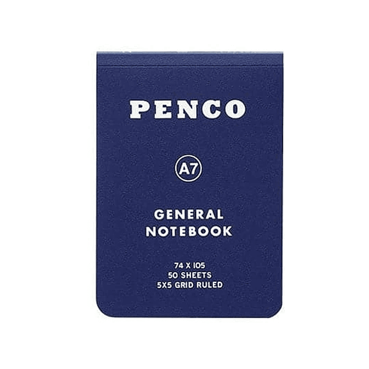 Libreta Cuadros A7 Azul - Penco 1