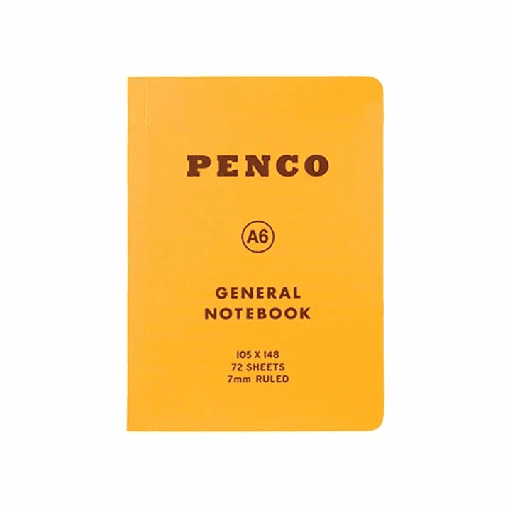 Cuaderno Lineas A6 Amarillo - Penco 1