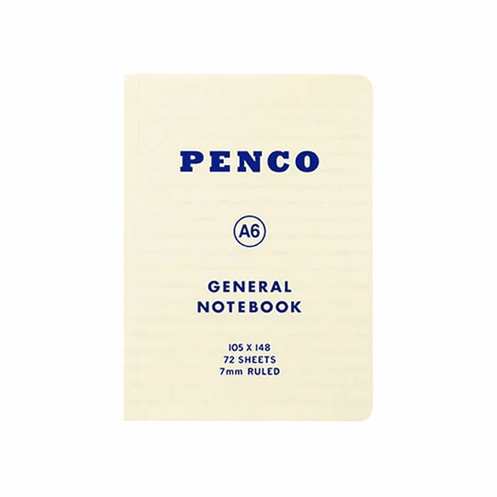 Cuaderno Lineas A6 Blanco - Penco 1