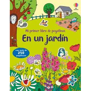 Mi Primer Libro De Pegatinas En Un Jardin - Sin Autor