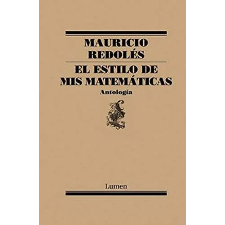 El Estilo De Mis Matematicas - Redoles, Mauricio 1