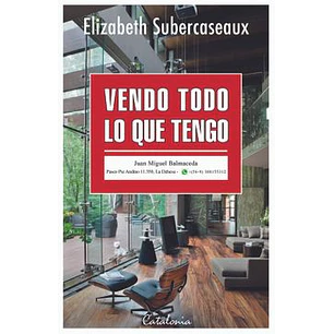 Vendo Todo Lo Que Tengo - Subercaseaux, Elizabeth