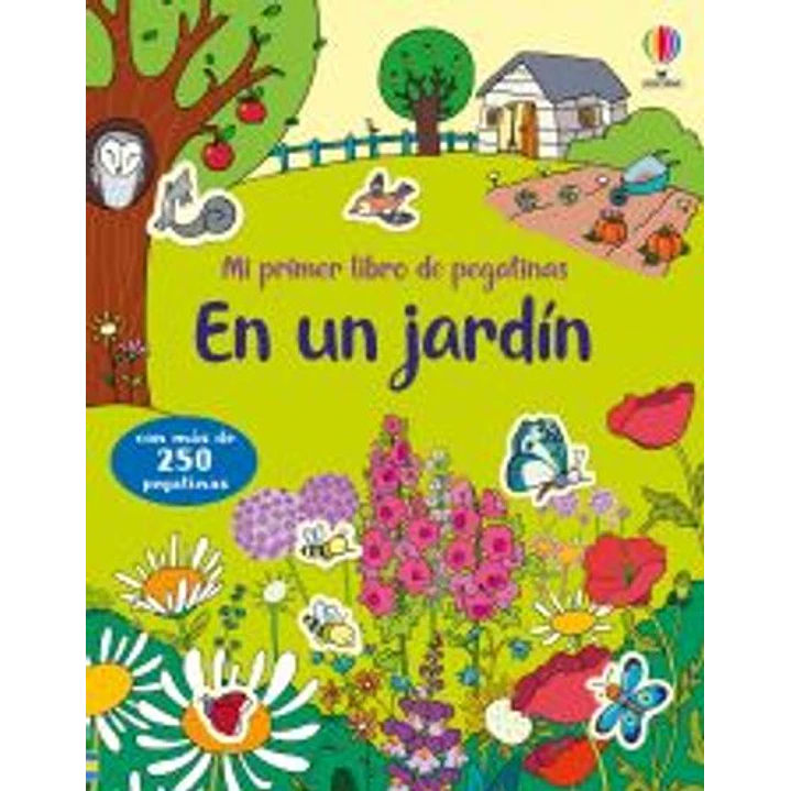 Mi Primer Libro De Pegatinas En Un Jardin - Sin Autor 1