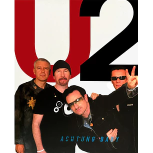 U2 Achtung Baby - Bold Letters