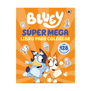 Bluey. Super Mega Libro Para Colorear - Altea