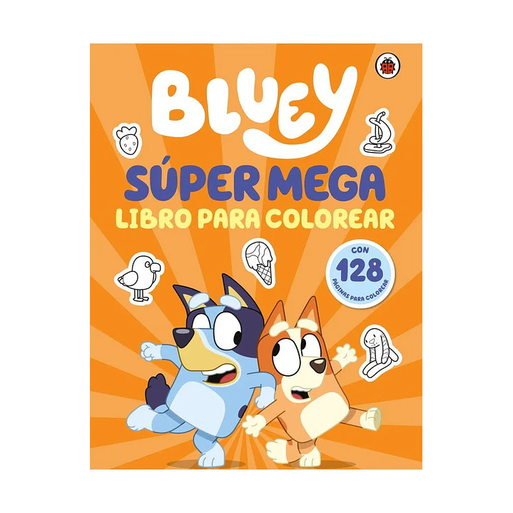 Bluey. Super Mega Libro Para Colorear - Altea 1