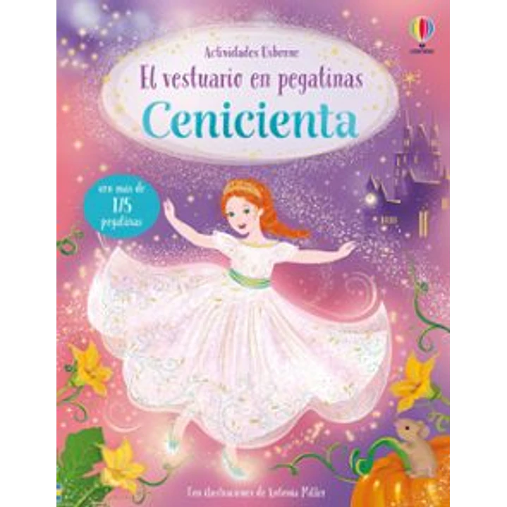 El Vestuario En Pegatinas Cenicienta - Usborne 1
