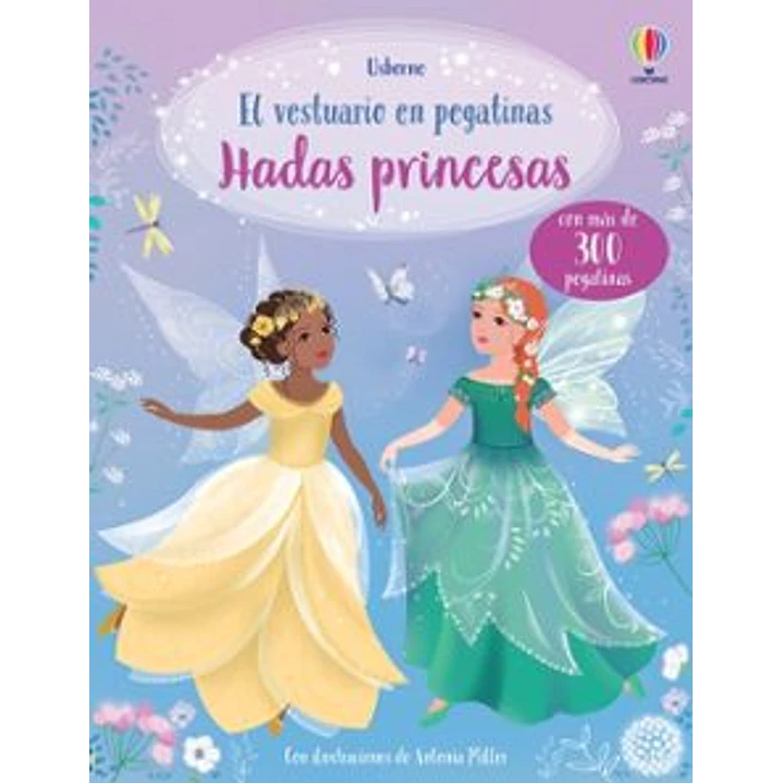 El Vestuario En Pegatinas Hadas Princesas - Usborne 1