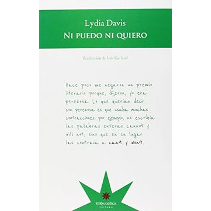 Ni Puedo Ni Quiero - Davis, Lydia 1