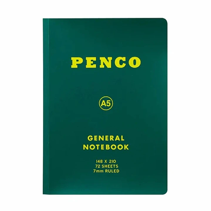 Cuaderno Lineas A5 Negro - Penco 1