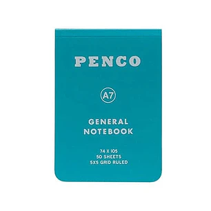 Libreta Cuadros A7 Verde - Penco