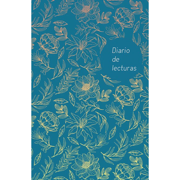 Diario De Lecturas Azul - La Flor De Papel 1