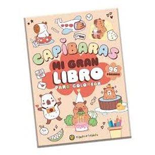 Mi Gran Libro Para Colorear Capibaras - El Gato De Hojalata