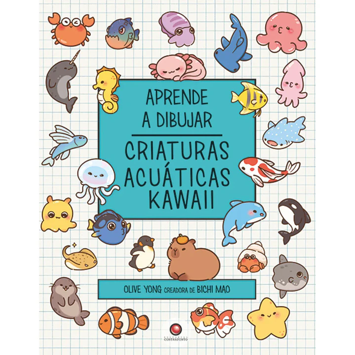 Aprende A Dibujar Criaturas Acuaticas Kawaii - Yong, Olive 1