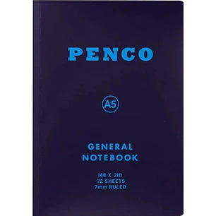 Cuaderno Lineas Penco Navy - Sin Autor