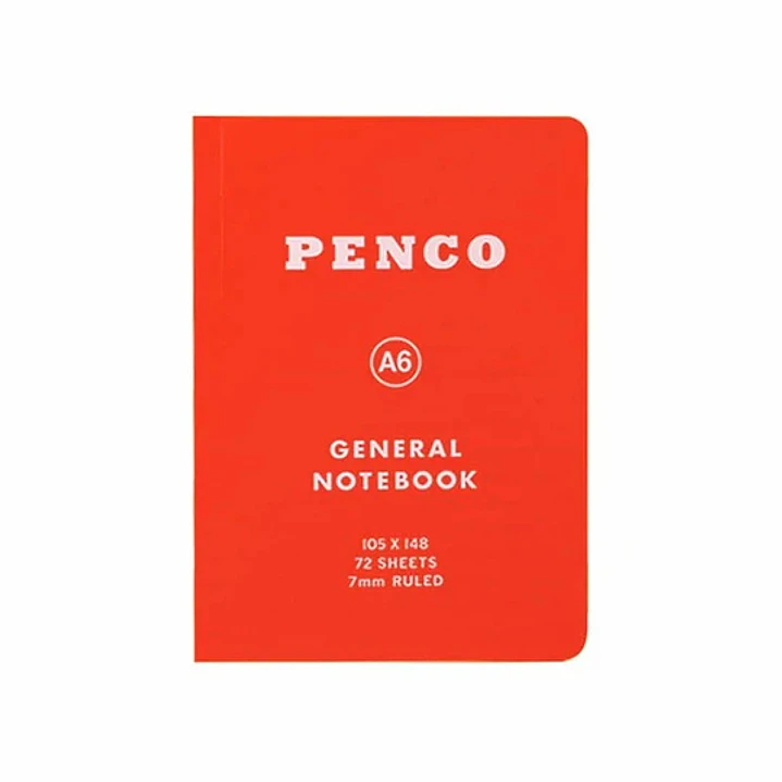 Cuaderno Lineas A6 Rojo - Penco 1