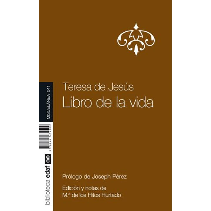 Libro De La Vida - De Jesus, Teresa 1
