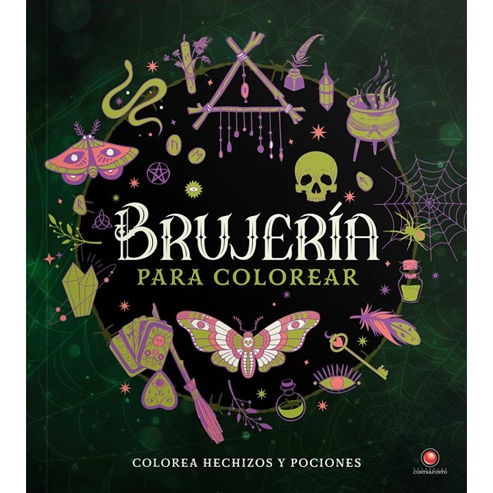 Brujeria Para Colorear - Sin Autor 1