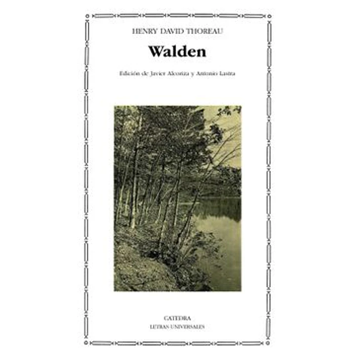 Walden (Catedra) - Thoreau, Henry David 1