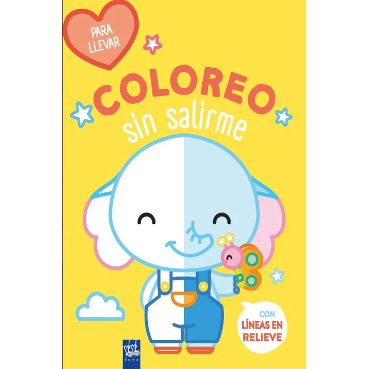 Coloreo Sin Salirme Elefante - Yoyo 1