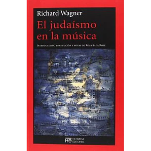 El Judaismo En La Musica - Wagner, Richard