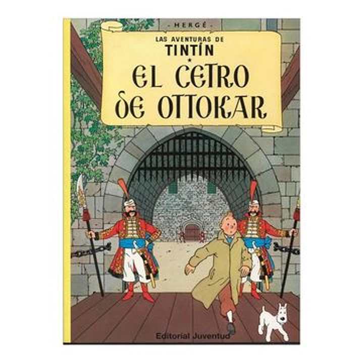 Las Aventuras De Tintin 08 El Cetro De Ottokar Tapa Blanda - Herge 1