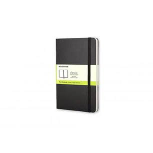 Moleskine Pocket Plain Hardcover Notebook Black - Moleskine