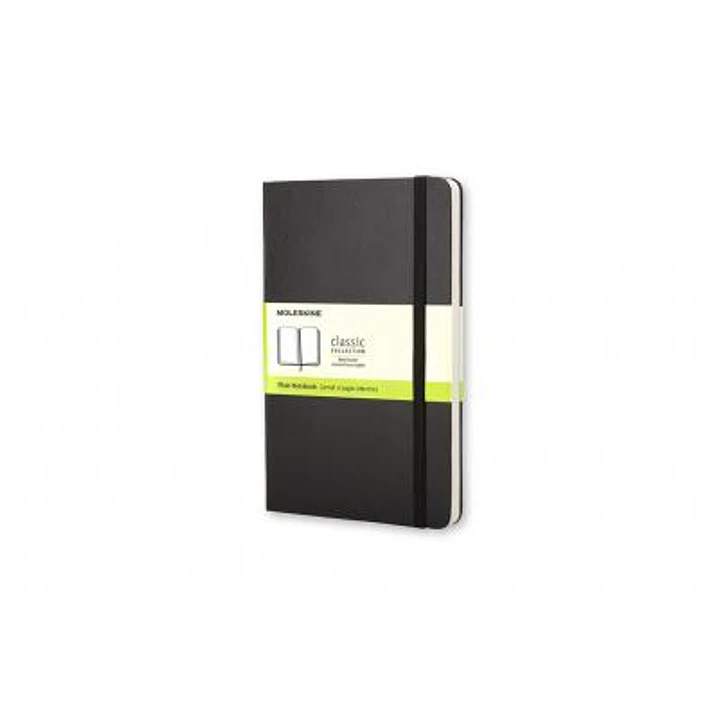 Moleskine Pocket Plain Hardcover Notebook Black - Moleskine 1