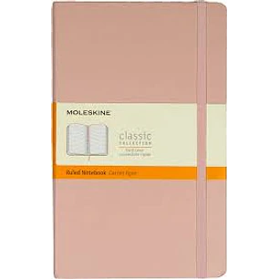 Classic Notebook Large Rosa Claro De Rayas Td - Moleskine
