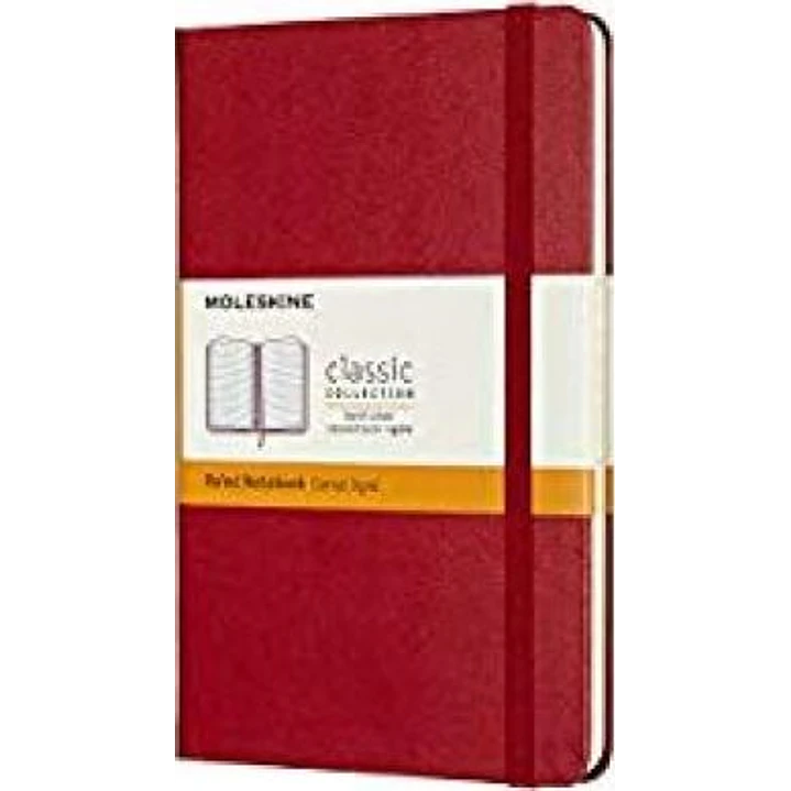 Libreta Moleskine Medium/hc/rojo Escarlata/ruled - Moleskine 1