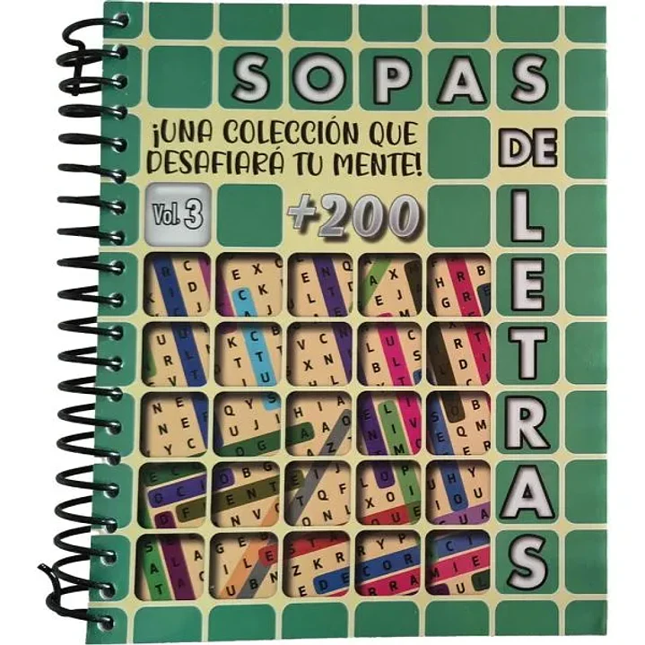 200 + Sopas De Letras Vol.3 - Sin Autor 1