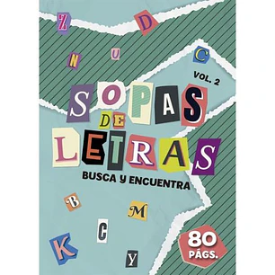  Sopas De Letras Busca Y Encuentra - Vol 2 - Lado B