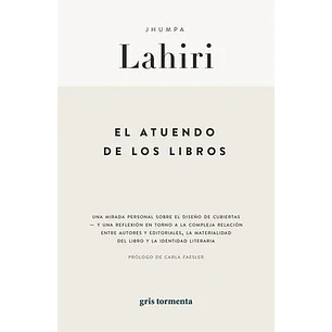 El Atuendo De Los Libros - Lahiri  Jhumpa