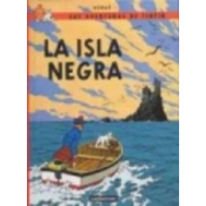 Las Aventuras De Tintin 07 La Isla Negra Tapa Blanda - Herge 1
