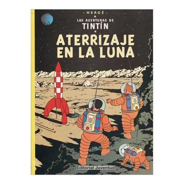 Las Aventuras De Tintin 17  Aterrizaje En La Luna Tapa Blanda - Herge 1