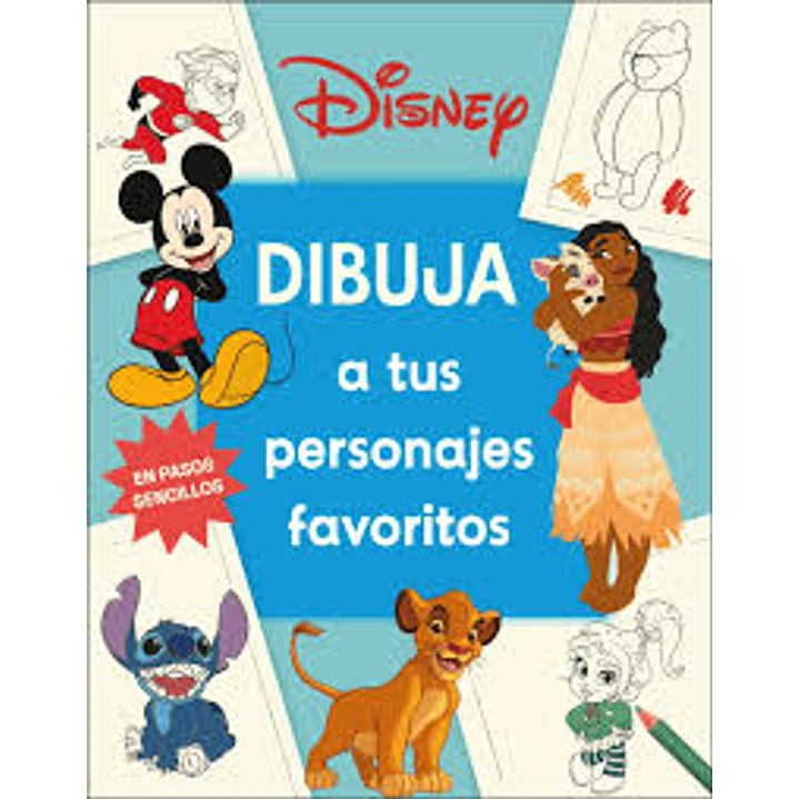 Disney Dibuja A Tus Personajes Favoritos - Disney 1