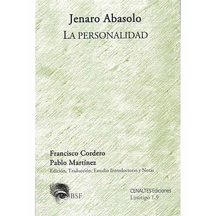 La Personalidad - Abasolo, Jenaro