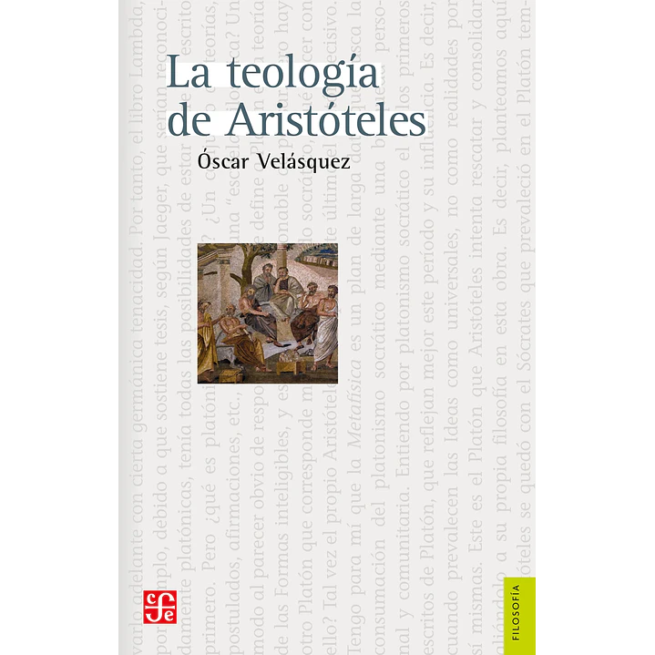 La Teologia De Aristoteles - Velasquez, Oscar 1