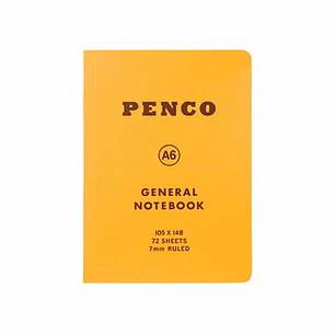 Cuaderno Lineas A6 Amarillo - Penco