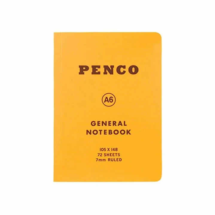 Cuaderno Lineas A6 Amarillo - Penco 1