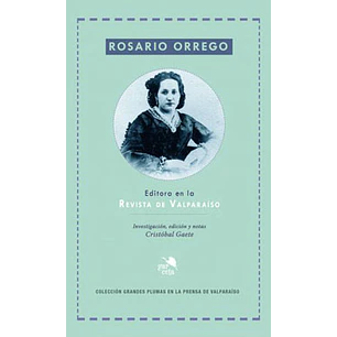 Editora En La Revista De Valparaiso Rosario Orreg - Orrego, Rosario