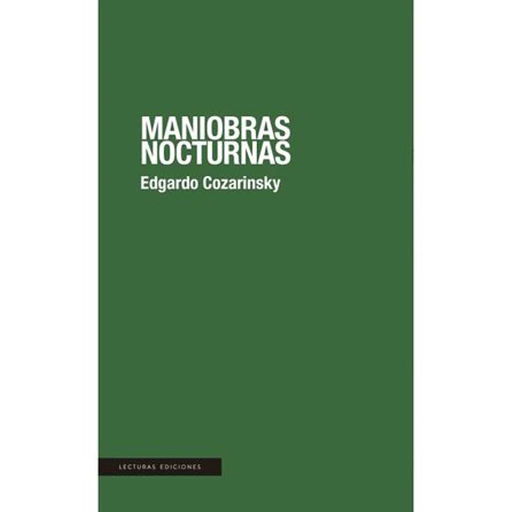 Maniobras Nocturnas - Cozarinsky, Edgardo 1