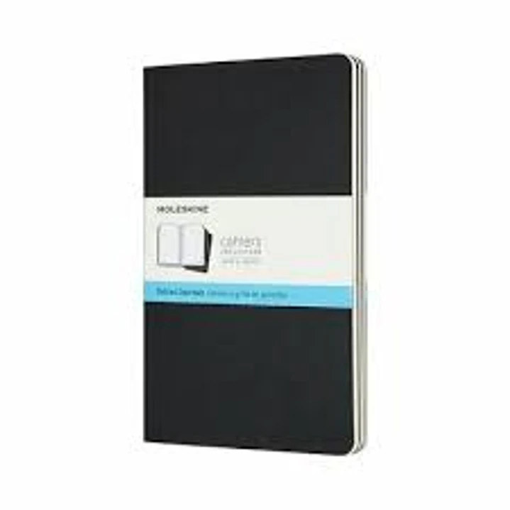 Libretas Cahier. Set De 3 - Tapa Blanda - Large - Negro - De Puntos - Moleskine 1